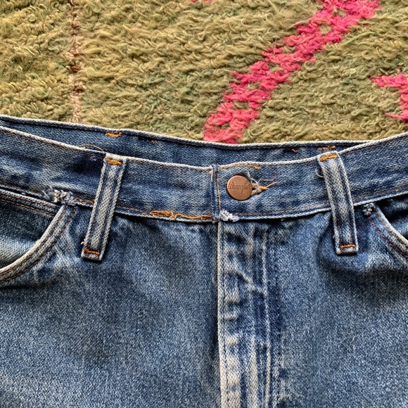 Wrangler vintage denim shorts size 28 - Picture 3 of 5
